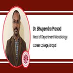 Interview Dr Bhupendra Prasad Head of Department Microbiology at Career College Bhopal